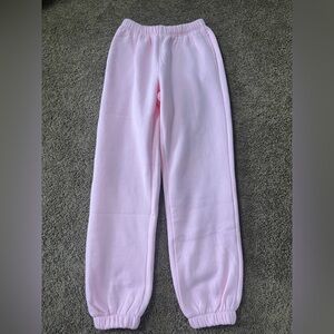 Women Pink Sweatpants/joggers Edikted XS. NEW never worn. A little oversized